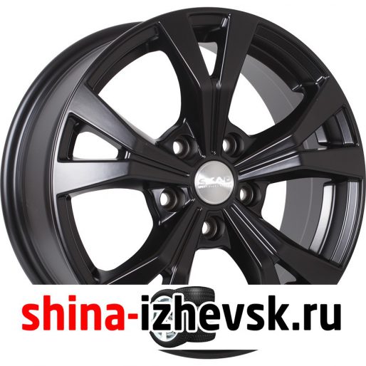 Колесный диск СКАД Нагано 6.5xR16 5×114.3 ET45 DIA67.1 черный матовый в Ижевске